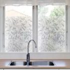 Futónövény mintás öntapadós üvegfólia