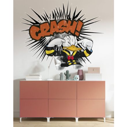 Donald crash nagyméretű gyerek falmatrica