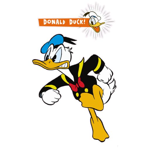 Donald angry, nagyméretű Disney falmatrica