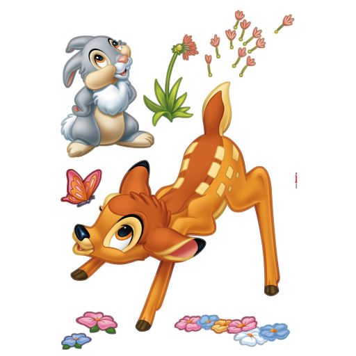 Bambi, kisállatos falmatrica