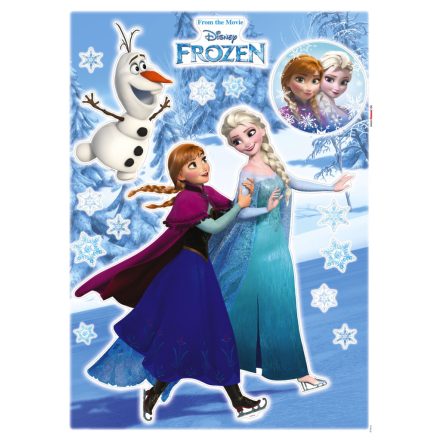 Anna und Elsa, hercegnők falmatrica