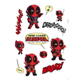 Deadpool cuki változat, gyerektér falmatrica