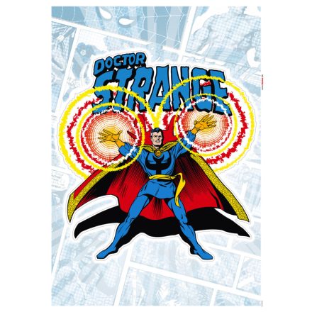 Doctor Strange klasszikus képregény, fiús falmatrica