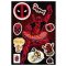 Deadpool viccesen, jópofa falmatrica