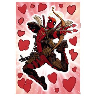 Deadpool szerelem, faldekoráció kicsiknek