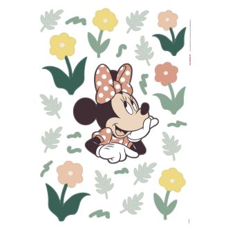   Disney Minnie egér - Virágzó szépség, gyerekeknek matrica falra