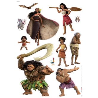 Disney Moana 2 - Család, falmatrica gyerekeknek