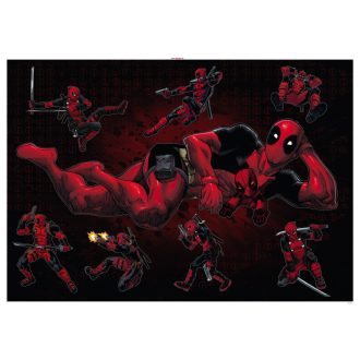 Deadpool pózol, gyerekeknek faldekor