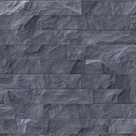 Sötétszürke kőfal mintás 3D hatású öntapadós tapéta