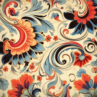 Retró virágindás csempematrica csomag