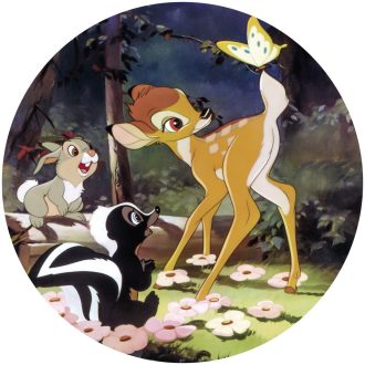 Bambi Pillangó, gyerek falmatrica