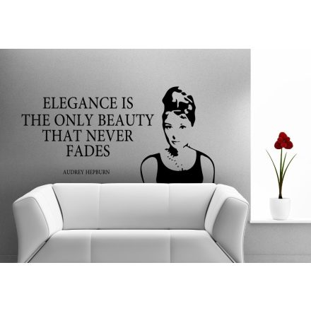 Elegance - Audrey Hepburn, falmatrica