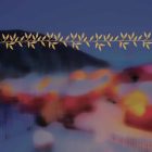 Karácsonyi bordűrmatrica (1) ablakra