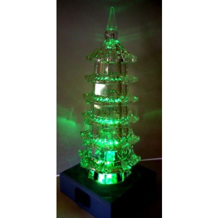Pagoda, LED dekoráció