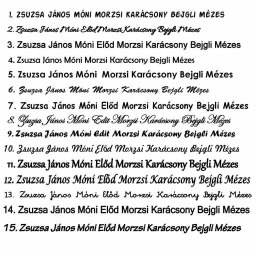 Egyedi feliratos ablakmatrica, Boldog Karácsonyt!