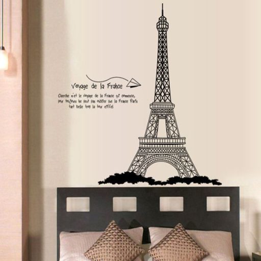 Eiffel torony falmatrica, fekete
