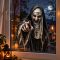 Démoni apáca, halloween kirakatmatrica ragasztómentesen