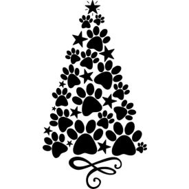 Mancskarácsonyfa, karácsonyi ablakmatrica