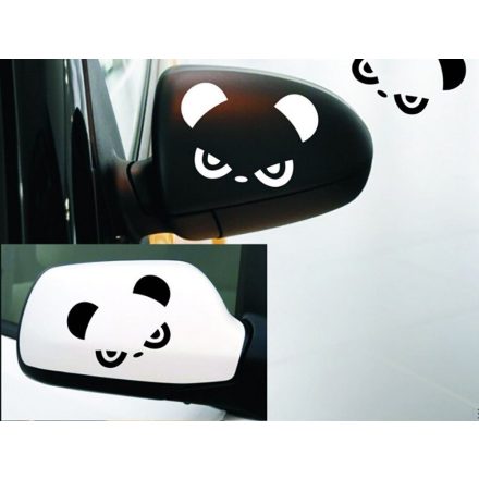Panda, matrica visszapillantóra