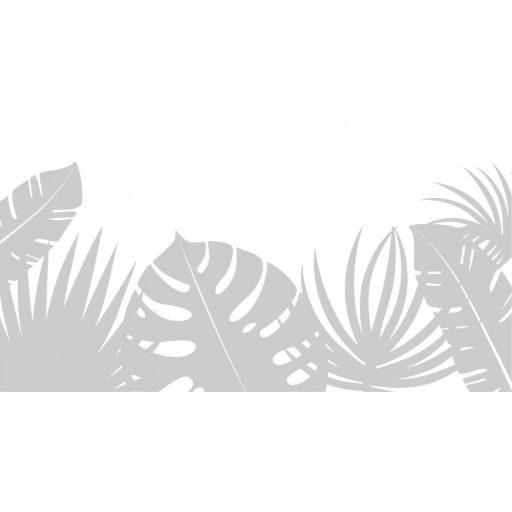 Trópusi növények ablakmatrica