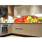 Őszi levelek, konyhai matrica hátfal, 180 cm