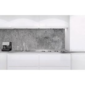 Beton, konyhai matrica hátfal, 180 cm