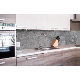 Beton, konyhai matrica hátfal, 260 cm