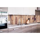 Fa parketta, konyhai matrica hátfal, 260 cm