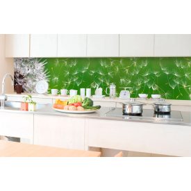 Pitypang, konyhai matrica hátfal, 350 cm