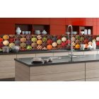 Fűszerek tálkában, konyhai matrica hátfal, 350 cm