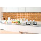 Natúr csempeminták, konyhai matrica hátfal, 350 cm