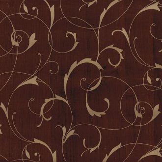 Égerfa barna arany intarzia mintás öntapadós tapéta