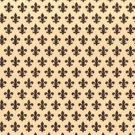 Barna bourbon liliom mintás öntapadós tapéta