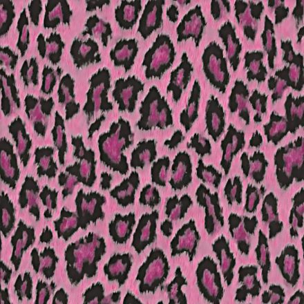 Pink leopárd mintás öntapadós tapéta