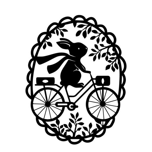 Húsvéti biciklitúra, kirakatmatrica