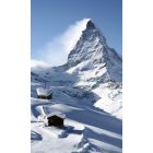 Havas hegycsúcs, poszter tapéta 150*250 cm