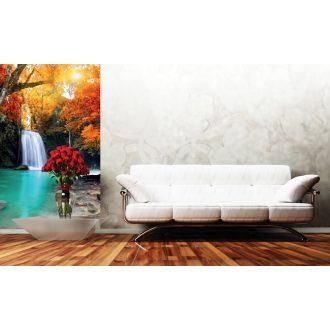 Őszi vízesés, poszter tapéta 150*250 cm