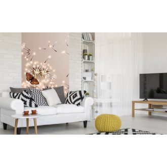 Pitypangok és pillangók poszter tapéta 150*250 cm