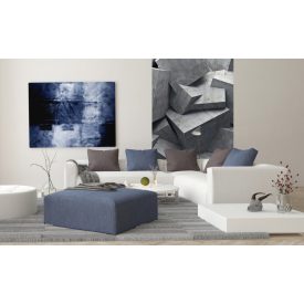 Szürke alakzatok találkozása, poszter tapéta 150*250 cm