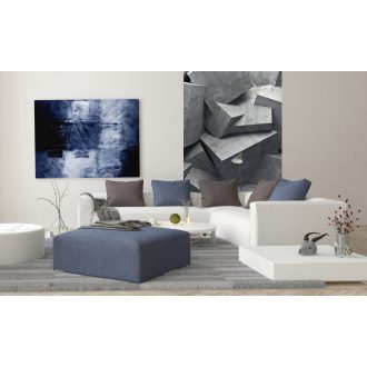 Szürke alakzatok találkozása, poszter tapéta 150*250 cm