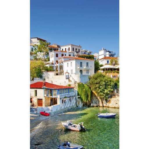 Olasz tengerparti város, poszter tapéta 150*250 cm