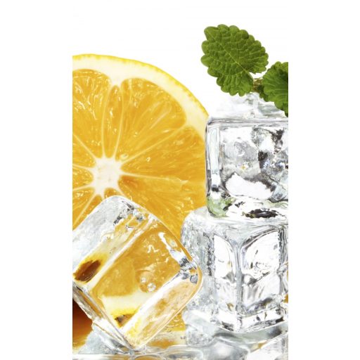 Citrom jégkockákkal, poszter tapéta 150*250 cm