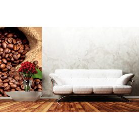 Kávészemek, poszter tapéta 150*250 cm