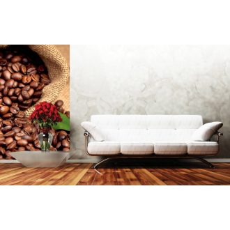Kávészemek, poszter tapéta 150*250 cm