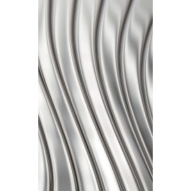 Fehér csíkos fal, poszter tapéta 150*250 cm