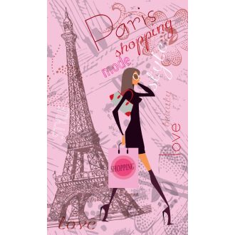 Párizs shopping, poszter tapéta 150*250 cm