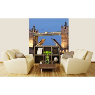 Felnyíló Tower-bridge, poszter tapéta 225*250 cm