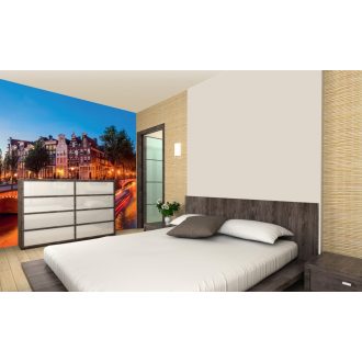 Kivilágított híd, poszter tapéta 225*250 cm
