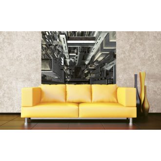   Lelátás a felhőkarcolók tetejéről, poszter tapéta 225*250 cm