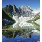 Hegy tükröződése a patakban, poszter tapéta 225*250 cm